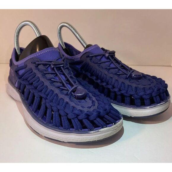 KEEN UNEEK‎ Bungee Sandals Purple Women's Size 6 Paracord Water Hiking Beach - Picture 2 of 16